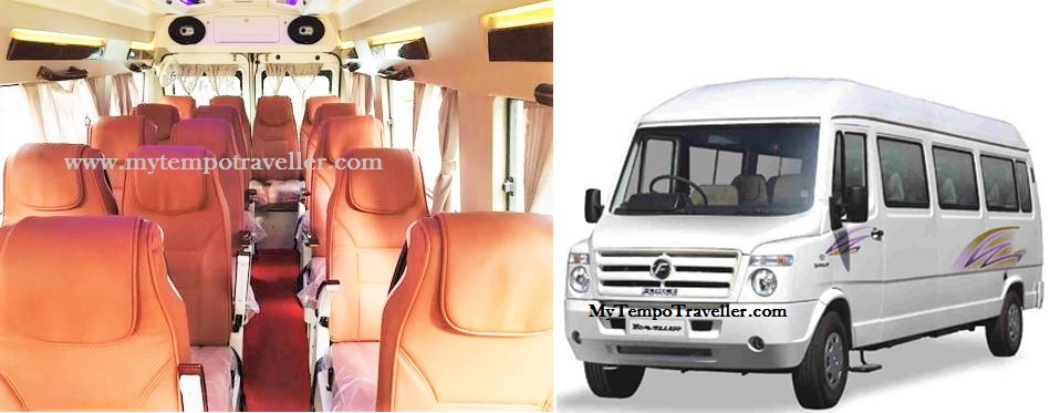 12 Seater Tempo Traveller @ Rs.22 Per km