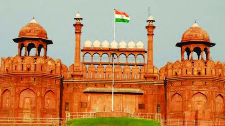 red fort in delhi