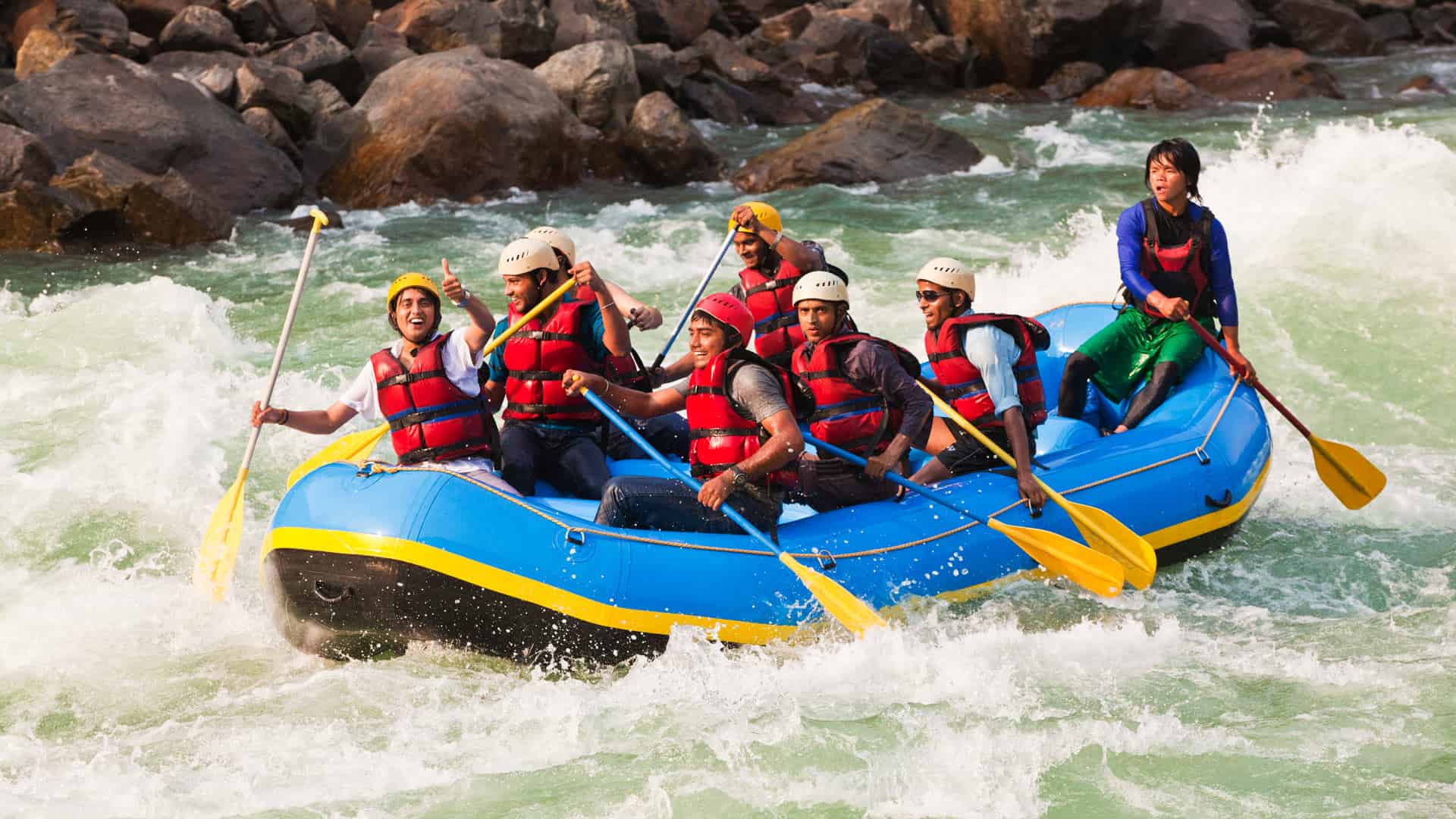 White Water River Rafting in Rishikesh